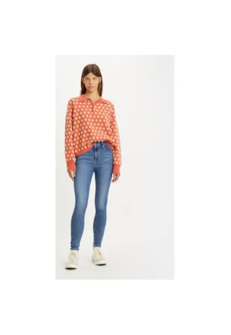 Дамски дънки  301835363 - Памук/Лиосел - Син