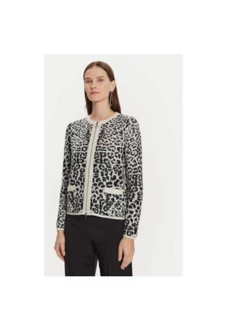 Дамски кардиган -  304695698 - Акрил/Полиестер - Бежов - Бежов