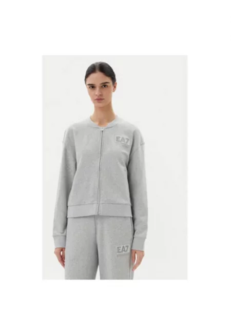 Дамски сандали Emporio Armani  7W000178 AF12473 - памук/полиестер - сив