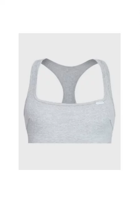 Дамски сутиен -  301193340 - Памук - Сив