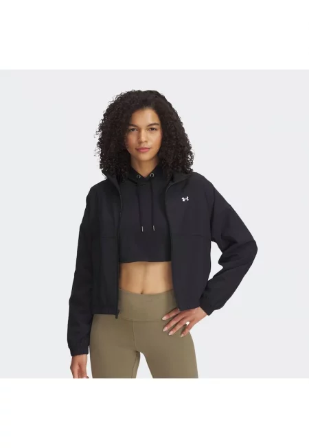 Дамско спортно яке  Rival - черно/бяло - полиестер