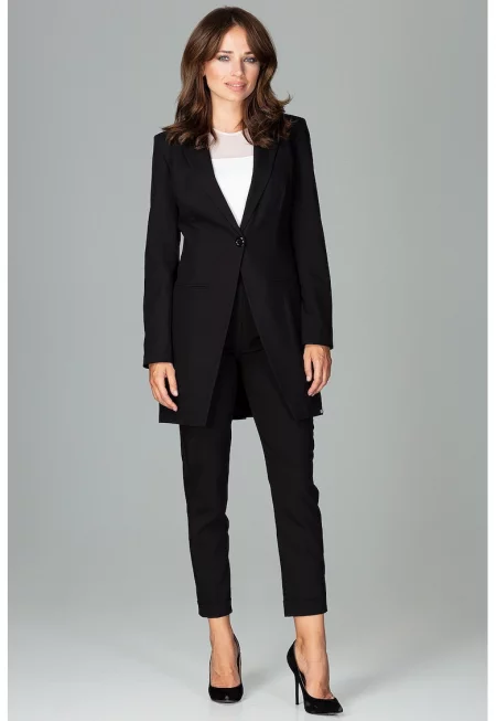 Дамско яке - Ленитиф - Полиестер - Черно