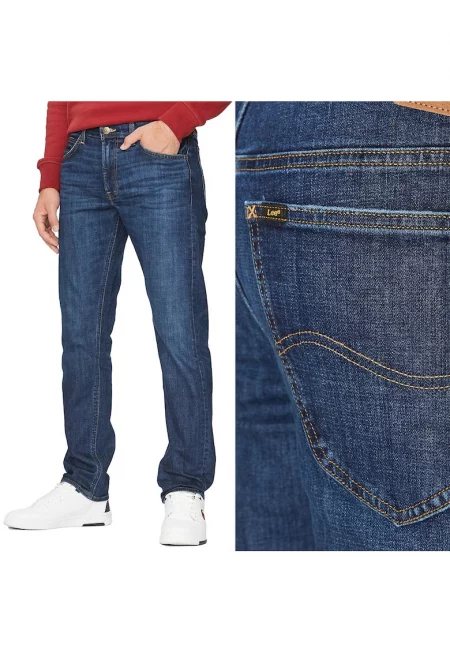 Дънки  Daren сини прав крой - Син