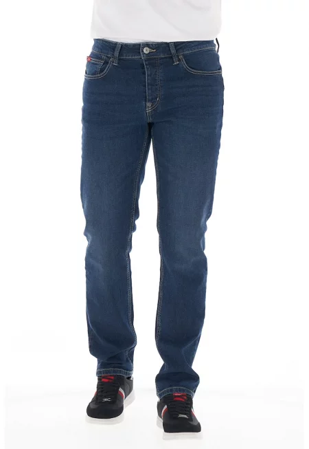 Дънки със средновисока талия