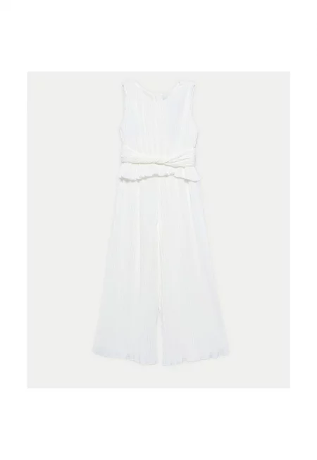 Детски гащеризон - Абел и Лула - модел 5221 - бял - 100% полиестер - 176 см