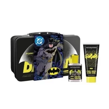 ДИСНИ БАТМАН Комплект МЕТАЛНО КУФАРЧЕ Тоалетна вода 30 мл.+Пяна за душ 100 мл.