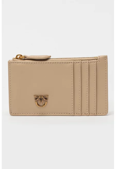 Калъф за карти Airone - Светло бежово