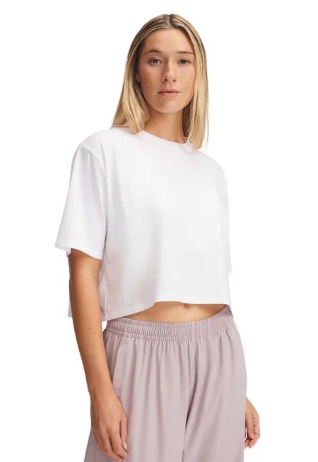 Къса тениска Rival с памук