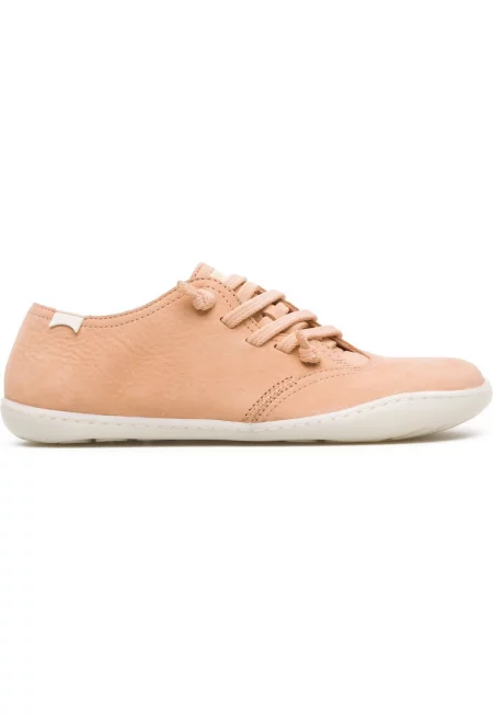 Кожени кежуъл обувки Peu - Светло бежово