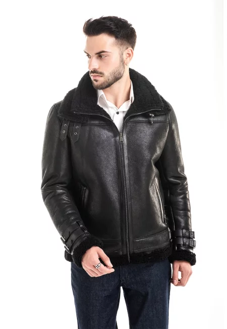 Кожено яке с цип