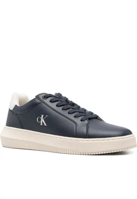 Маратонки -  ежедневни - сини - естествена кожа