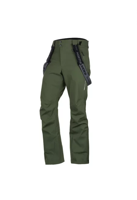 Мъжки ски панталон 2L 10K/10K Balasz - тъмнозелен - Тъмнозелен
