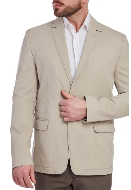 Мъжко яке -  Nelson-1S 5403 - кремаво