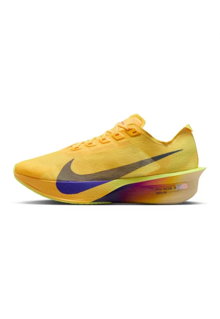 Мрежести обувки за бягане Vaporfly с лого - Бледооранжев