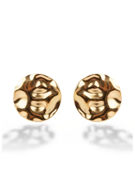 Обеци с 18K злато