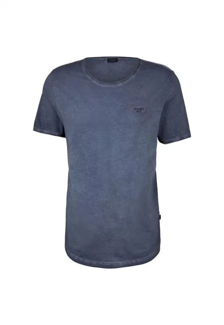 Памучна тениска Clark - Тъмносин