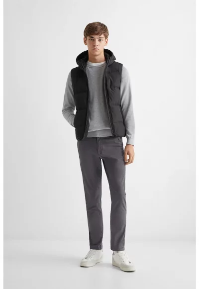 Подплатен елек Arthur с качулка