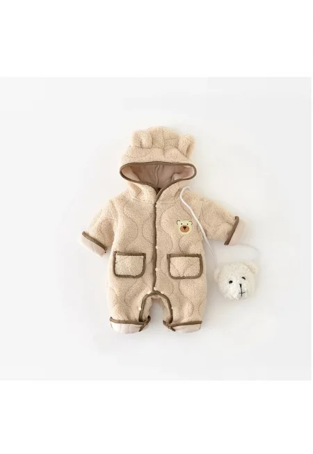 Пухкав бежов гащеризон за момиче Sabrina