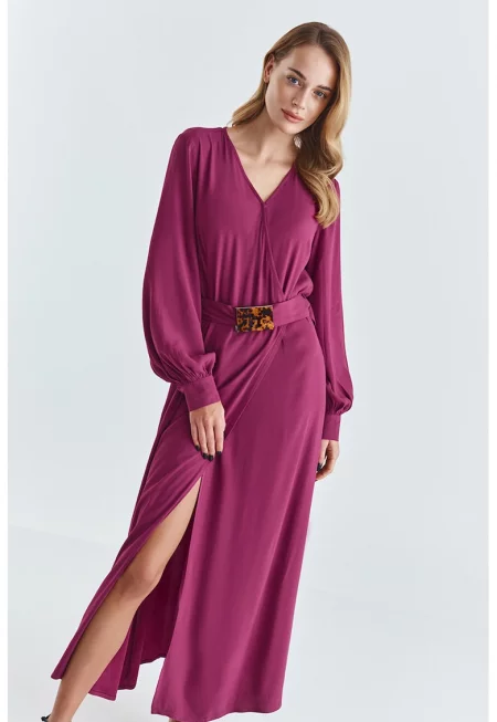 Рокля Emekori с шпиц и цепка отпред