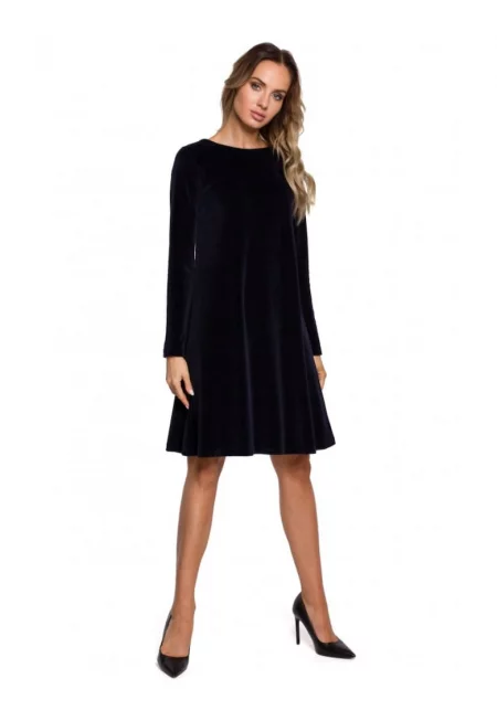 Рокля -  памук/полиестер - зелена