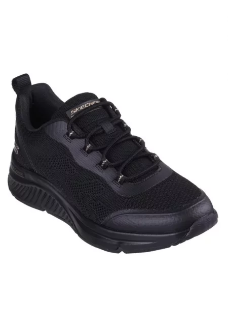 Skechers Bobs Arch Comfort B Sweet- A Pinch Дамски черни маратонки с връзки 117561-BBK
