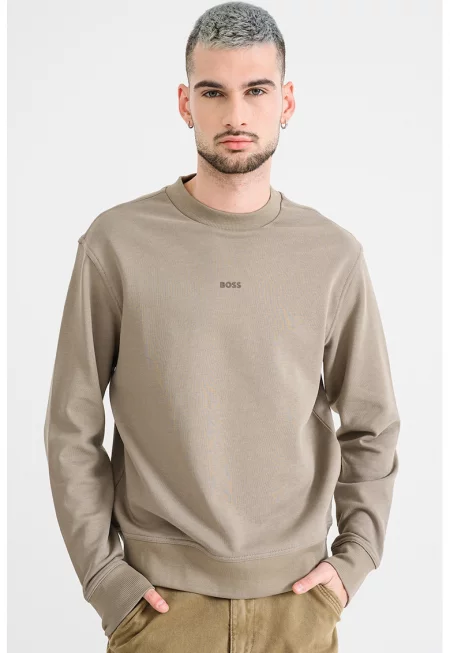 Свободен памучен суитшърт