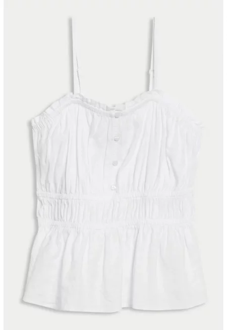 Топ с тънки презрамки