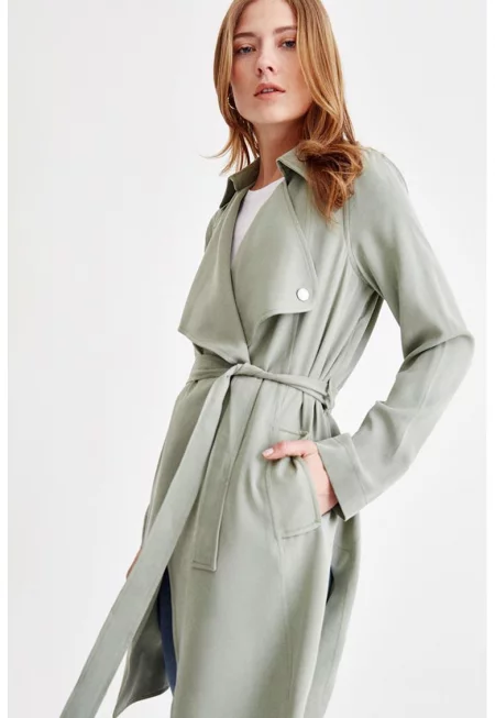 Тренч от лиосел с колан