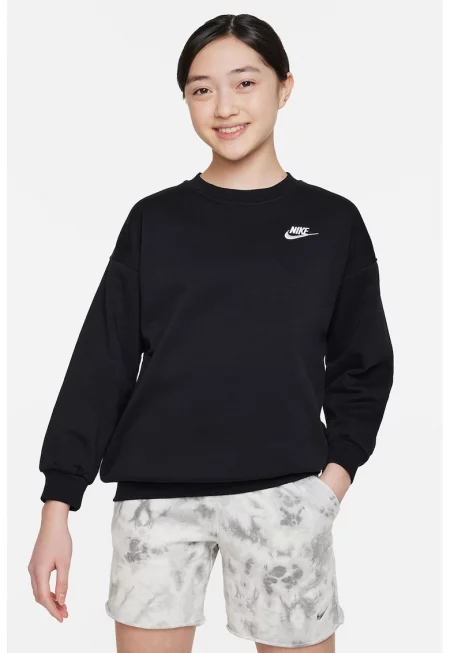 Уголемен суитшърт Club с лого