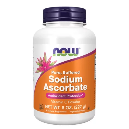 Витамин C (натриев аскорбат) – Силен имунитет и антиоксидантна защита, 835 mg, 227 g прах