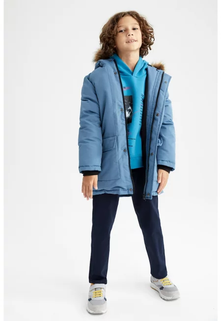 Зимна пухена парка с еко пух