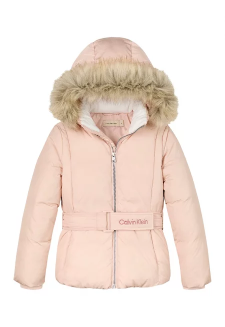 Зимно яке с качулка