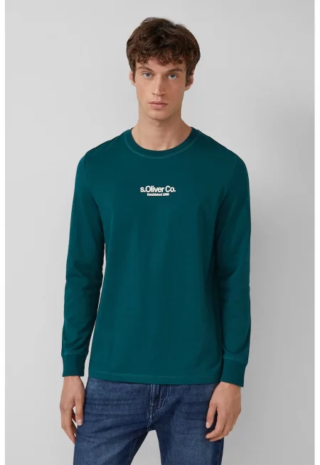 Блуза с надпис