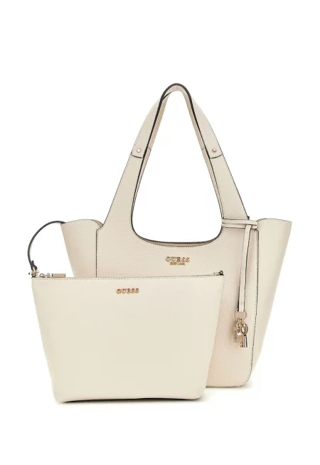 Чанта Helina с отделящ се несесер - Светло бежово