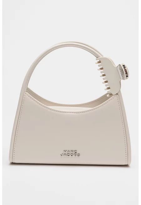 Чанта през рамо The Glam - Мръснобял