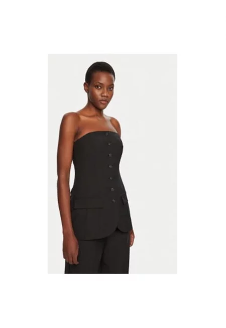 Дамска блуза -  304944277 - Рециклиран полиестер/Вълна - Сива - Сив