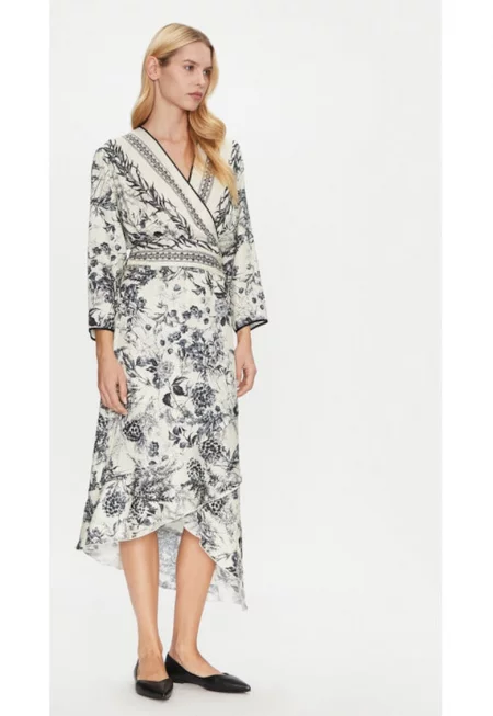 Дамска рокля -  305172372 - Вискоза - Черна - Черен