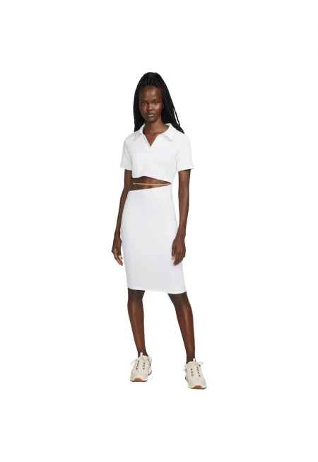 Дамска рокля  Wmns Jacquemus Nrg Dri-fit - бяла