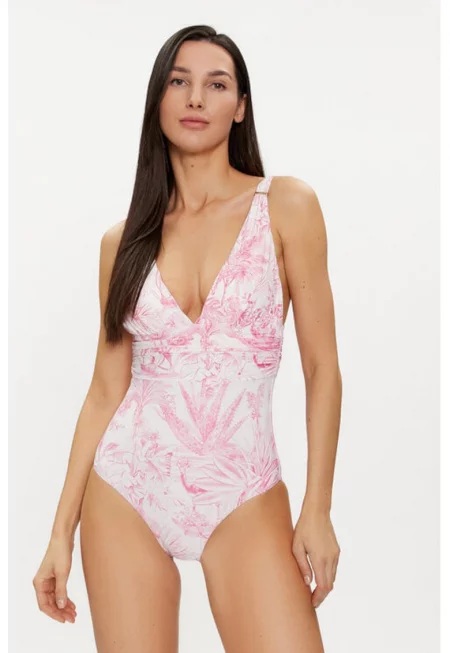 Дамски бански -  303700850 - Полиамид - Розов - Розово