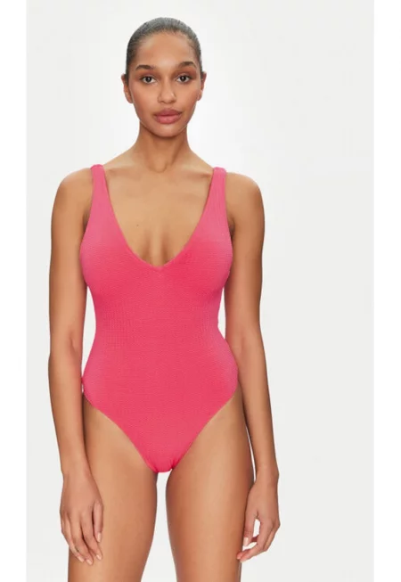 Дамски бански костюм -  305002372 - Найлон - Розов - Розово