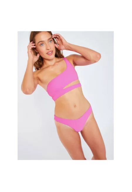 Дамски бикини -  Полиамид/Еластан - Розов