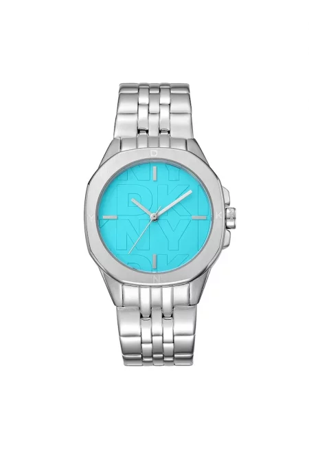 Дамски часовник  DK1L012M0045 - стомана - 34мм - сив - кварцов механизъм - водоустойчивост 5 ATM