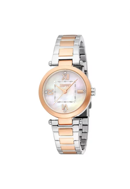 Дамски часовник  модел ES1L478M0085 - 30мм - златист цвят - метална каишка