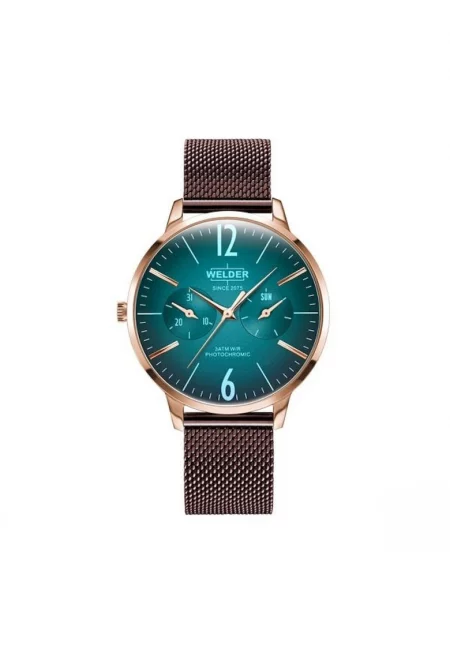 Дамски часовник -  Slim WWRS610 златен корпус - Кафяв