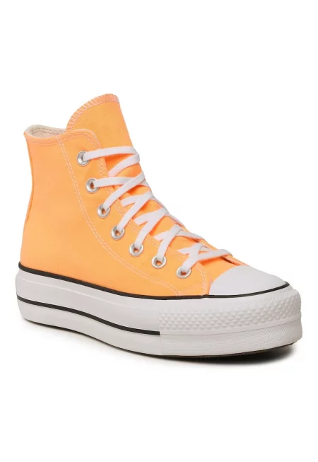 Дамски кецове -  302720279 - Текстил - Оранжеви