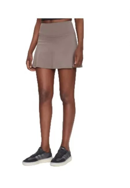 Дамски панталон  полиестер/еластан - бежов