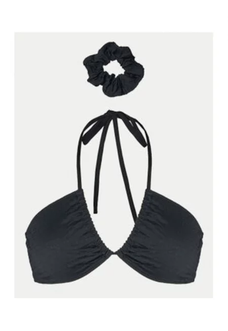 Дамски сутиен бикини -  синтетичен - черен -