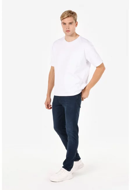 Дънки със средна талия