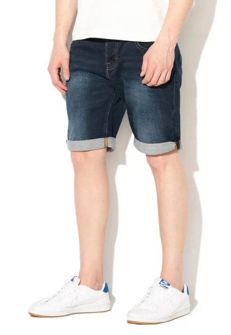 Дънкови бермуди Chicago - Тъмносин