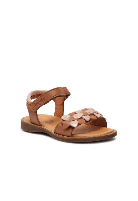 Детски сандали -  887988 - Естествена кожа - Кафяви